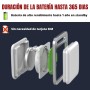 ICODI Localizador GPS para Coche sin Tarjeta SIM sin Límite de Distancia sin Suscripción,1 Año de Batería,Android e iOS,