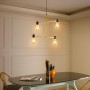Aigostar ST64 Bombilla Edison Estilo Vintage. Bombilla Led E27 (Casquillo Gordo, 8W (Equivalente A 60W), Bombilla De Filamento
