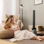 Cecotec Ventilador de torre EnergySilence 9890 Skyline Bladeless Sin Aspas de 39", 50W, Pantalla LED táctil, Mando a distancia,