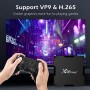Android 9.0 TV Box, Smart Media Player 4+32GB HD TV Box with Remote, Support 4K/3D 2.4&5 GHz WiFi BT 4.0 USB 3.0 1000M LAN