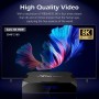 Android 9.0 TV Box, Smart Media Player 4+32GB HD TV Box with Remote, Support 4K/3D 2.4&5 GHz WiFi BT 4.0 USB 3.0 1000M LAN