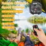 Diealles Shine Ventilador Camping, 15000mAh Ventilador Recargable, Ventiladores de Camping con Linterna LED, Ventiladores de