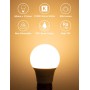 Lepro Bombilla LED E27, Luz Cálida 2700K 8.5W, 806lm, Equivalente a Bombilla 60 W Convencional, Bombilla E27 LED Cálido, Ahorro