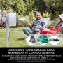 Shark FlexBreeze Ventilador de alta velocidad, portátil híbrido con cable y sin cable, uso interior y exterior, resistente a
