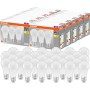 Osram Lámpara LED Base Classic A, en forma de bombilla con casquillo E27, no regulable, reemplaza 100 vatios, mate, blanco frío