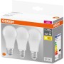 Osram Lámpara LED Base Classic A, en forma de bombilla con casquillo E27, no regulable, reemplaza 100 vatios, mate, blanco frío