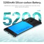 HONOR 200 5G Smartphone 12GB 512GB, 120Hz 6.7" AMOLED, Snapdragon 7 Gen 3, 5200mAh Batería, Triple Cámara 50 MP, Android 14,