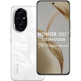 HONOR 200 5G Smartphone, 12GB 512GB, Snapdragon 7 Gen 3, 120Hz 6.7" AMOLED, Triple Cámara 50 MP, 5200mAh Batería, Android 14,