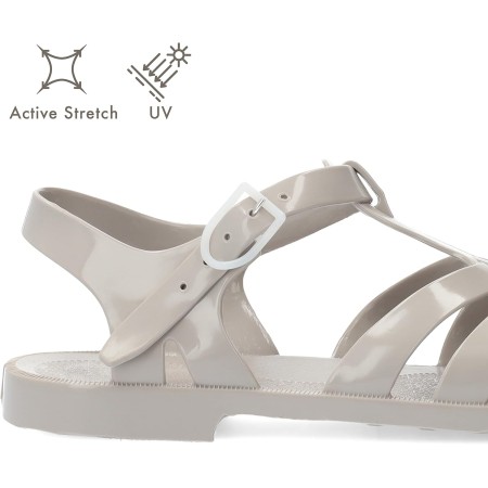 Andrés Machado - Cangrejeras Unisex - Elaboradas En PVC Resistente - Cierre con Hebilla - para la Playa y el Río - Sandalias de