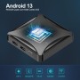 Nicoone Android 13.0 TV Box 4GB RAM 32GB ROM RK3528 Quad-Core 64bit Cortex-A53 Smart TV Box, GPU Mali-450 Soporte 8K 10/100M LAN
