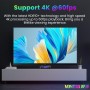 CHROX Android 13.0 TV Box, VONTAR R3 4G RAM 128G ROM RK3528 con Dual 2.4G/5.8G WiFi, BT 5.0+ Quad-Core 64 bits 4K/8K UHD H.265