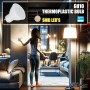 V-TAC 3x Bombillas LED GU10 - Alta Luminosidad 10W (Equivalente a 70W) - 1000 Lumen - Cubierta Satinada - Bombilla Máxima