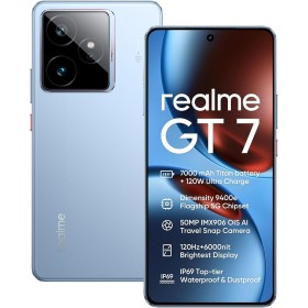 realme GT 7 5G Smartphone 12+512GB,Chip Dimensity 9400e,50MP IMX906 OIS +50MP Cámara,7000mAh Batería Titan, 6.78'' 120Hz