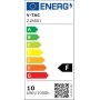 V-TAC 3x Bombillas LED GU10 - Alta Luminosidad 10W (Equivalente a 70W) - 1000 Lumen - Cubierta Satinada - Bombilla Máxima