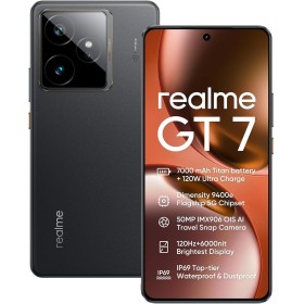 realme GT 7 5G Smartphone 12+512GB,Chip Dimensity 9400e,50MP IMX906 OIS +50MP Cámara,7000mAh Batería Titan,6.78'' 120Hz 6000nits