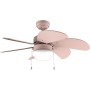 Cecotec Ventilador de Techo con Luz EnergySilence Aero 3600 Vision Full White. 50 W, Diámetro 36”, 3 Velocidades, 6 Aspas