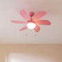 Cecotec Ventilador de Techo con Luz EnergySilence Aero 3600 Vision Full White. 50 W, Diámetro 36”, 3 Velocidades, 6 Aspas
