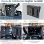 Carpuride W702BS Pro Motocicleta Carplay Pantalla con Nativo Wonder Wheel para BMW Moto, Inalámbrico CarPlay y Android Auto, 7”