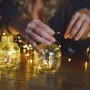 Jsdoin Cadena de Luces, Guirnalda Luces 5M 50 LED, para Navidad, Habitacion, Fiesta, Jardín, Bodas, Compleaños Luces de Hadas