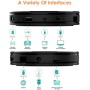 DWO EUROPE Android TV Box 11.0, HK1 MAX Smart TV Box RK3318 4GB RAM 32GB ROM USB 3.0 Ultra HD 1080P 4K HDR WiFi 2.4GHz 5.8GHz BT