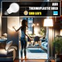 V-TAC 3x Bombillas LED E27 - A60, 8,5W (Equivalente a 60W) - 806 Lumen - 6500K Blanco Frìo - Apertura del Haz de Luz 200° -