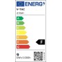 V-TAC 3x Bombillas LED E27 - A60, 8,5W (Equivalente a 60W) - 806 Lumen - 6500K Blanco Frìo - Apertura del Haz de Luz 200° -