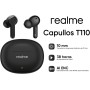 realme Buds T200 Lite, Auriculares intrauditivos inalámbricos Verdaderos, Controladores dinámicos de 12,4 mm, duración de la
