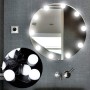 Anpro Luces LED Kit con 10 Bombillas regulables,3 Modos Ajustable de Color,Luz Espejo Maquillaje,Tocador, Baño,Regalo para