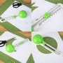 Cortador de Papel Circular Ajustable, Cortadora Circular Herramientas de Scrapbooking, Cortador de Círculos con 2 Cuchillas,