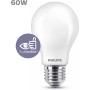 Philips - Bombilla LED cristal 60W estándar E27 luz blanca fría, mate, no regulable pack 2