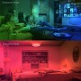 iLC Bombilla LED Colores RGBW 85W Equivalente, Regulable Cambio de Color Edison 12W E27 - Control remoto Incluido