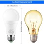 iLC Bombilla LED Colores RGBW 85W Equivalente, Regulable Cambio de Color Edison 12W E27 - Control remoto Incluido
