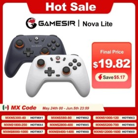 Gamesir controlador de juegos NOVA LITE, Bluetooth, Nintendo Switch, P