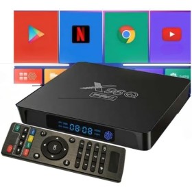 X-96 Modelo QPro, Mejor Android 10 TV Box Smart Ultra HD 4K, IP TV, Play Store, WiFi, 2g/16g