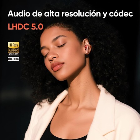realme Air 7 Pro Auriculares Bluetooth con Cancelación Activa de Ruido AI, Audio Hi-Res LHDC, DAC Doble, 48h+ Autonomía, ANC