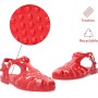 Andrés Machado - Cangrejeras Unisex - Elaboradas En PVC Resistente - Cierre con Hebilla - para la Playa y el Río - Sandalias de