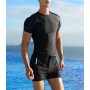 Smatstyle Maillot de Bain Homme Short de Bain Sport Séchage Rapide 2 en 1 Compression Short de Surf Short de Plage Respirant