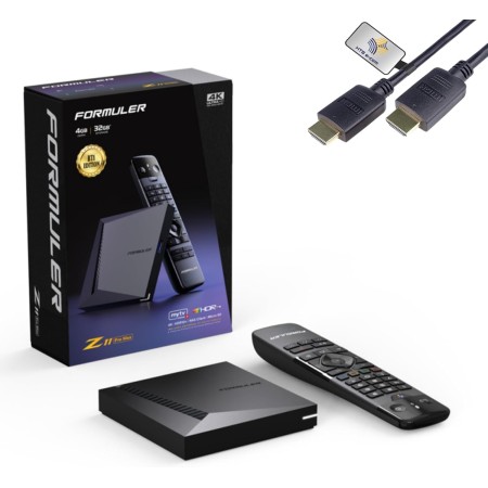 HTS e-com - Formuler Z11 (VAR-Listing - Spain) (Z11 Pro MAX BT1-Edition)