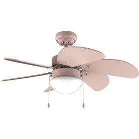 Cecotec Ventilador de Techo con Luz EnergySilence Aero 3600 Vision Full Nude. 50 W, Diámetro 36”, 3 Velocidades, 6 Aspas