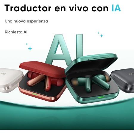 realme Air 7 Pro Auriculares Bluetooth con Cancelación Activa de Ruido AI, Audio Hi-Res LHDC, DAC Doble, 48h+ Autonomía, ANC