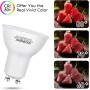 Aigostar - Bombilla LED GU10, 8W, Luz blanca fría 6500K, 640lm, Bajo consumo, no regulable - Paquete de 10 Unidades