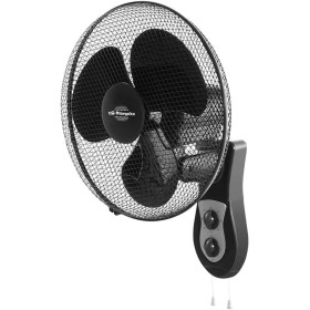 Orbegozo WF 0141, Ventilador de pared, 40 W, 3 velocidades, temporizador de 120 minutos, rejilla de protección, movimiento