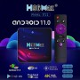 H96 Android 11.0 TV Box, 4GB RAM 64GB ROM Quad-Core 64bit, Soporte 2.4G/5G WiFi Ultra HD 4K H.265/H.264 USB3.0/USB2.0/Bluetooth