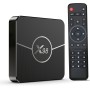 Xilibod Android 11 TV Box 2GB RAM 16GB ROM S905W2 Quad Core CPU Mali-G31 MP2 GPU H.265 Decoding 2.4G/5G WiFi 100M DLAN Smart TV