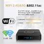 Xilibod Android 11 TV Box 2GB RAM 16GB ROM S905W2 Quad Core CPU Mali-G31 MP2 GPU H.265 Decoding 2.4G/5G WiFi 100M DLAN Smart TV
