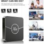 Xilibod Android 11 TV Box 2GB RAM 16GB ROM S905W2 Quad Core CPU Mali-G31 MP2 GPU H.265 Decoding 2.4G/5G WiFi 100M DLAN Smart TV
