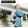 Sony Altavoz Bluetooth SRS-XB100, Ligero, Compacto, Altavoz Resistente al Agua y al Polvo IP67, hasta 16 h de batería, Correa