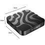 Namvo Android TV Box 12.0, 4 Go de RAM 32 Go de ROM Allwinner H618 Quad Core 5G + 2.4G Double WiFi HDR10/6K 3D/BT4.0/H.265/4K