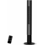 Vidacharmy Ventilador de Torre 110cm Altura, para Espacios Grandes, Ultra Silencioso 26dB, Turbo 7.8 m/s, 4 modos, Oscilación