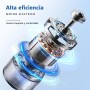 Vidacharmy Ventilador de Torre 110cm Altura, para Espacios Grandes, Ultra Silencioso 26dB, Turbo 7.8 m/s, 4 modos, Oscilación